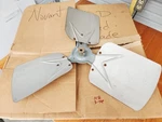 Service First Trane FAN02294 3 Blade, Steel, 26 Dia, 24 Deg, .50. Fixed Price $150.00.