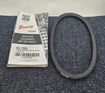 (qty 7) Browning 4L190: V-belts Matched Tolerance Off The Shelf Black. Fixed Price $24.44.