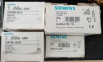 (2) Siemens 3UA52 00-1C, (1) 3DF40 10-0AAP6 Relays, Contactor. Fixed Price $54.45.
