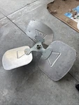 Icp 1171219 Fan Blade, 22", 3 Clockwise, 1/2" Bore, 28 Degree. Fixed Price $50.25.