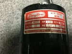 Motor Dayton Ac-dc Series Type 2M037A Rpm 8000 1/10 Hp, 115VAC. Fixed Price $65.00.