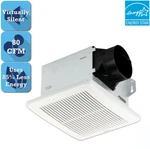 Delta Breez Fan Integrity Series 80 Cfm Ceiling Bathroom Exhaust Adjustable. Fixed Price $58.49.