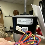 Broad-ocean Hvac Motor 208-230V Phase 2.6-4.4A Metal 102381-03. Fixed Price $150.00.