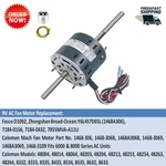 Rv Fan Motor Fasco D1092 Coleman Mach Broad-ocean 2-SPEED W/ Capacitor. Fixed Price $136.96.