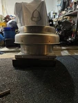 Dayton 4YC886 Upblast Direct Drive Commercial Exhaust Fan Roof Mount Metal Base. Fixed Price $375.00.