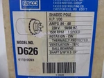 Fasco D626 Motor 1/30 Hp 230V 50/60HZ 1500 Rpm Speed. Fixed Price $70.00.