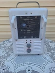 Tpi Corporation 188TASA Fan Forced Portable Heater, Milk House Style. Fixed Price $70.00.
