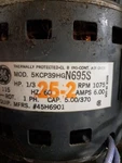Ge Motors 5KCP39HGN695S Furnace Blower 1/3HP 1075RPM 115V 1PH 45H6901. Fixed Price $239.95.