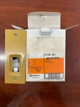 Bridgeport PB-301N Narrow Door Light Switch Gold. Fixed Price $17.00.