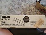 Broan Nutone QTHB1 Hanger Bar Set For Ultra Silent Fans Bracket. Fixed Price $26.25.