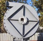 Buffalo Forge Gland Exhauster Centrifugal Blower 50CFM 40"SP 5HP Non Spark Motor. Fixed Price $1450.00.