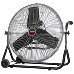 Dayton 61LD86 Mobile Floor Fan, 3 Speeds, Silver, Carrying Handle. Fixed Price $172.99.
