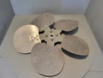 5 Fan Assembly, 19-1/2" Diameter, 7X7-3/4" Blade, N200, 2116B30 Lsf. Fixed Price $261.25.