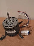 Ge 5KCP39LGV569BS Blower Motor HC43TE113 1/2HP 1075RPM/3SPD 115V With Capacitor. Fixed Price $98.00.
