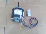 Dayton 4M100J Direct Drive Blower Motor 1/2HP 115V 1075RPM 3SPD W/ Mount. Fixed Price $84.95.