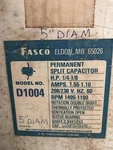 Fasco D1004 Hvac Split Cap Motor 7174-2396 U72 1/4-1/8HP 230/208V. Fixed Price $120.00.