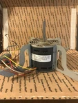 Emerson K55HXEGP-7315 Furnace Blower Motor W/mounting As Shown 51-26141-01. Fixed Price $87.00.