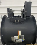 Greenheck Tube Axial Blower Fan Aluminum Paint Booth Exhaust 20". Fixed Price $1363.00.