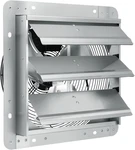12'' Shutter Exhaust Fan, High-speed 1000 Cfm, Aluminum Wall Mount Attic Wit. Fixed Price $64.39.