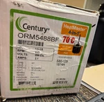 Century ORM5488BF Condenser Fan MOTOR,1/8 1/3 HP,825RPM New. Fixed Price $69.99.