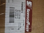 Servicefirst 4-BLADE Cw Fan 30 Pitch 5/8" Bore Factory Part. Fixed Price $48.00.
