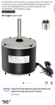 0131M00061SP 1/4HP Condenser Fan Motor For Goodman Air Conditioner Amana New. Fixed Price $78.88.