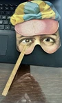 1904 New York State Fair Syracuse, Ny Jockey Head Mask Advertising Fan. Fixed Price $44.99.