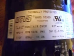 Mars 10589 Blower Motor Y7L623F05S 3/4HP 1075RPM. Fixed Price $85.00.