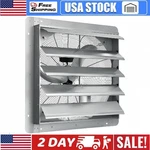 20/24 Inch Automatic Aluminum Shutter Exhaust Fan Wall Mount 3500 Cfm 1500 Rpm. Fixed Price $82.64.