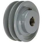 Leeson/amec 2.5" 5/8" Double Groove Cast Iron Fixed Bore Pulley #.... Fixed Price $52.99.