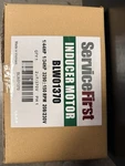 Servicefirst Inducer Motor (blower) 208-230/60/1, 3290 Rpm, Mfd Cpt GKT04075. Fixed Price $150.00.