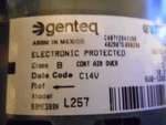 Genteq FM13 5SME39SXL257 Blower Motor HD52MR124 1HP 115V Dated 02/19/2014. Fixed Price $250.00.