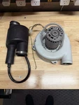 67K0401 Jakel Ametek 117813-00 Furnace Draft Inducer Motor 110523-00 & Air Tube. Fixed Price $90.00.