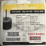 Carrier P257-E5462 Totaline Condenser Fan Motor (new). Fixed Price $74.99.