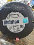 Multifan 240VAC Single Phase Motor 1645RPM M4E45K2M70100. Fixed Price $100.00.