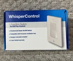 Panasonic Whispercontrol 1-FUNCTION On/off Switch FV-WCSW11-A Light Almond. Fixed Price $16.25.