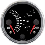 Speedhut R3-DG18-REV 3-3/8" Dual Gauge, Oil Psi/fuel. Fixed Price $217.49.