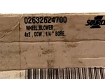 York/source 02632624700 Blower Wheel X 1/4 Bore. Fixed Price $38.99.