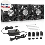 3 X 120MM Big Airflow Computer Fan With Ac 110V 120V 220V 240V Controller For Gr. Fixed Price $54.03.