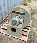 New York Blower (nyb) Size 15 Acf Fan, 2600 Cfm 8" Sp W/ Baldor 5HP Motor. Fixed Price $2000.00.