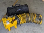 Allegro Air Bag 12" Blower System W/ Ducting 2-SPEED 1800 Cfm Max. 120V 9535-12. Fixed Price $343.97.