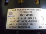 Zhongshan Broad-ocean Y7L623C528T Blower Motor 0131F00041 1/3HP 115V 4SPD. Fixed Price $95.00.