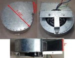 Kooltronic Centrifugalblower 115V Ball Bearing Motor Mod JB2C037N#KV10367,1/60HP. Fixed Price $75.00.