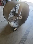 Tpi Corporation Fan, 36" Face, Model Pb 36-D, 120 Volts, Hz 60, 5.5 Amps. Fixed Price $375.00.