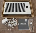 Infinity Airtap Register Booster Fan Heating Cooling AC-RBF62-W White 6"X12". Fixed Price $29.95.