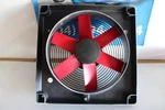 New Box Multifan V2E30K6M71100 Exhaust Fan, 12", Single-phase 240VAC. Fixed Price $199.99.