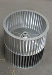 New Revcor Blower Wheel Dia. 10-3/4" Width 10-1/2" Galvanized Steel 4GMK8. Fixed Price $114.99.