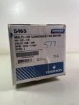 Rescue 5465 Multi Condenser Fan Motor 1/2HP 1/5HP 208-230V 1075RPM Speed. Fixed Price $119.00.
