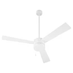 Oxygen Lighting Allegro Blade Ceiling Fan, White 3-119-6. Fixed Price $223.20.