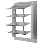 Dayton 2C518 Aluminum Wall Backdraft Dampr For 12 Fan, Single Panel, 15. Fixed Price $42.49.